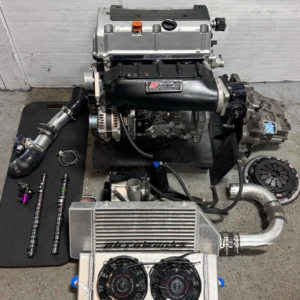 Custom-Built K24 Turbo Engine + 6-Speed Transmission Combo - 600HP+