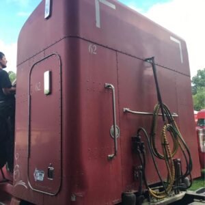 Peterbilt 48" Stand-Up Unibilt Sleeper - Red Interior - Flat Top