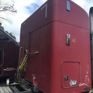 Peterbilt 48" Stand-Up Unibilt Sleeper - Red Interior - Flat Top